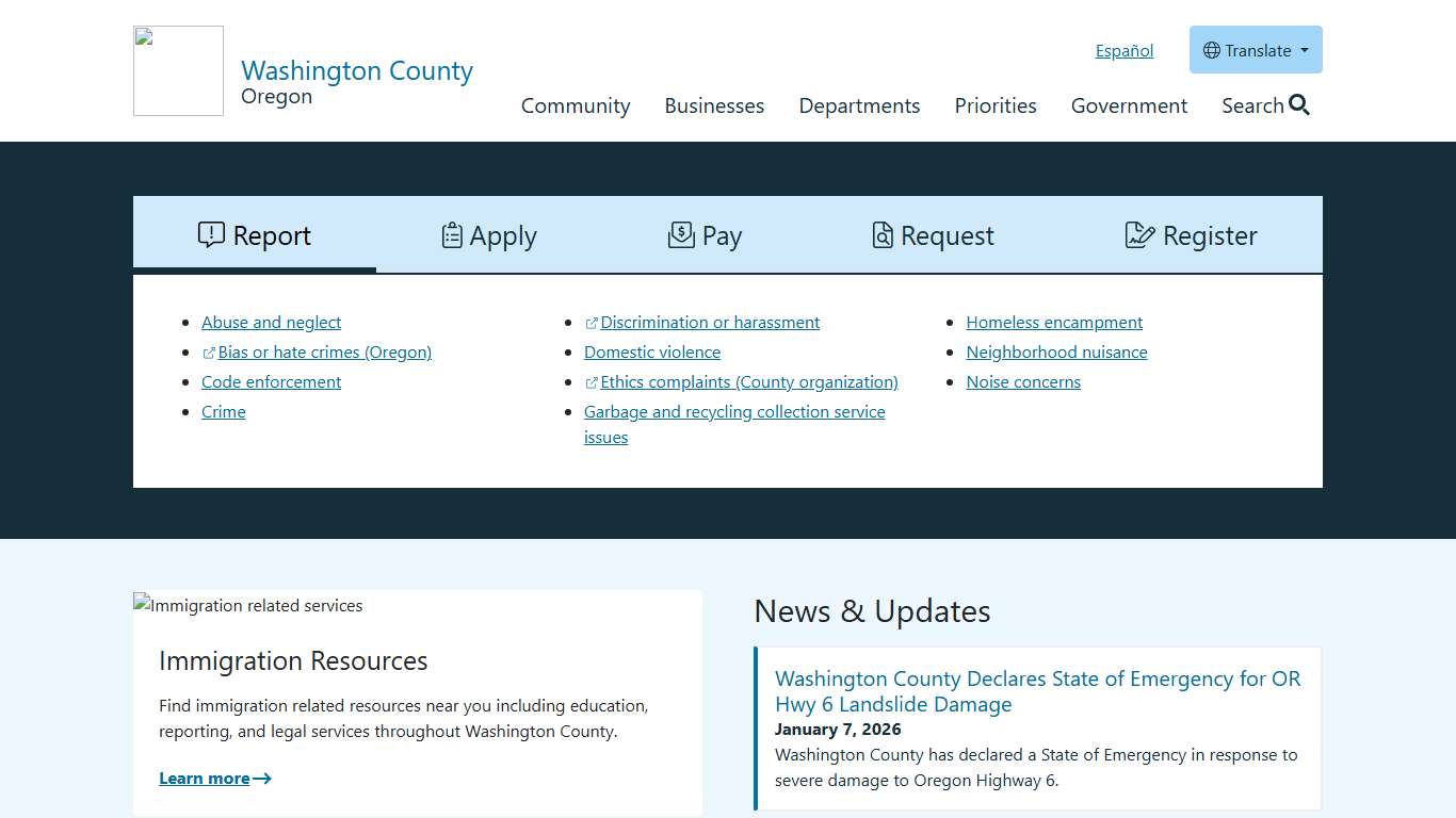 Washington County, OR